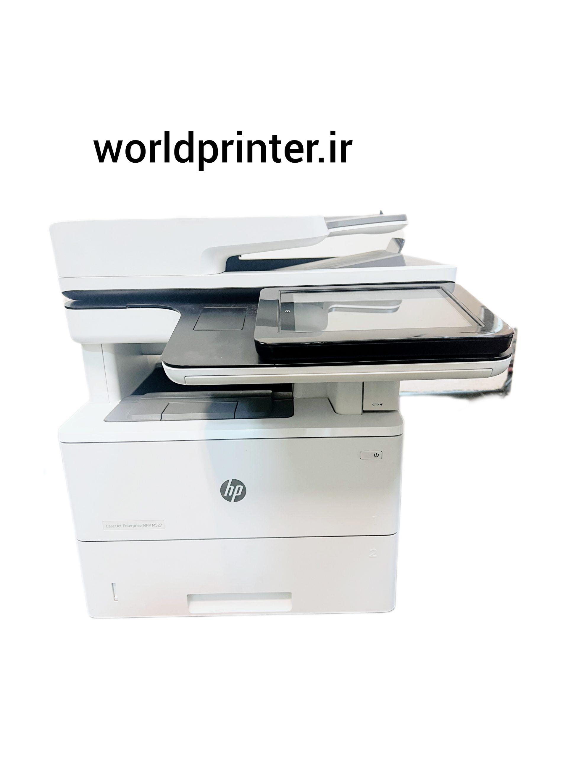 پرینتر استوک چهارکاره سیاه و سفید HP LaserJet MFP 527 | چاپ، کپی، اسکن و فکس