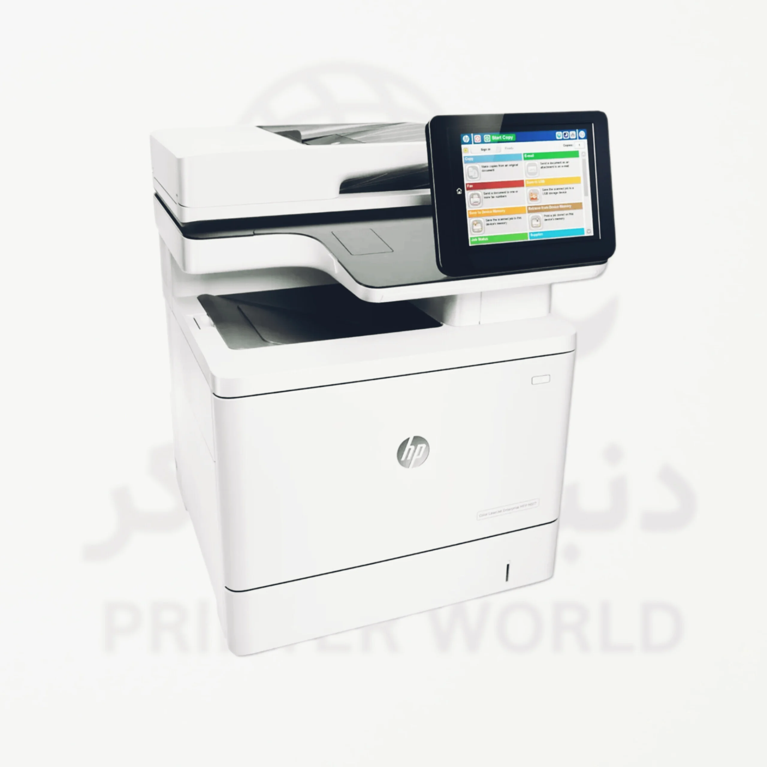 پرینتر HP M577dn رنگی | چاپ حرفه‌ای | ۱ سال گارانتی دنیای پرینتر 🖨️