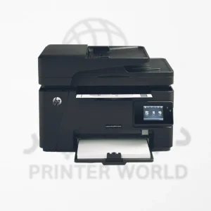 پرینتر HP M127 چندکاره سیاه‌وسفید با سرعت چاپ ۲۱ برگ در دقیقه، مناسب دفاتر کوچک و متوسط، دارای قابلیت چاپ، اسکن و کپی، با کیفیت چاپ حرفه‌ای و دوام بالا
