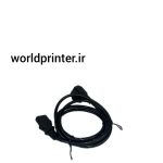کابل پاور سه‌شاخه مدل C13 مخصوص پرینتر و کیس کامپیوتر