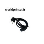 کابل پاور سه‌شاخه مدل C13 مخصوص پرینتر و کیس کامپیوتر