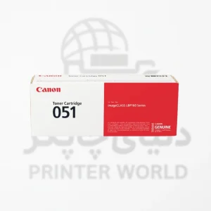 کارتریج Canon 051 اورجینال برای چاپ مشکی یکنواخت اسناد و مدارک با گارانتی یک‌ساله – مناسب پرینترهای سازگار کانن